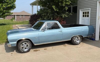 Chevrolet El camino  1964 blue
