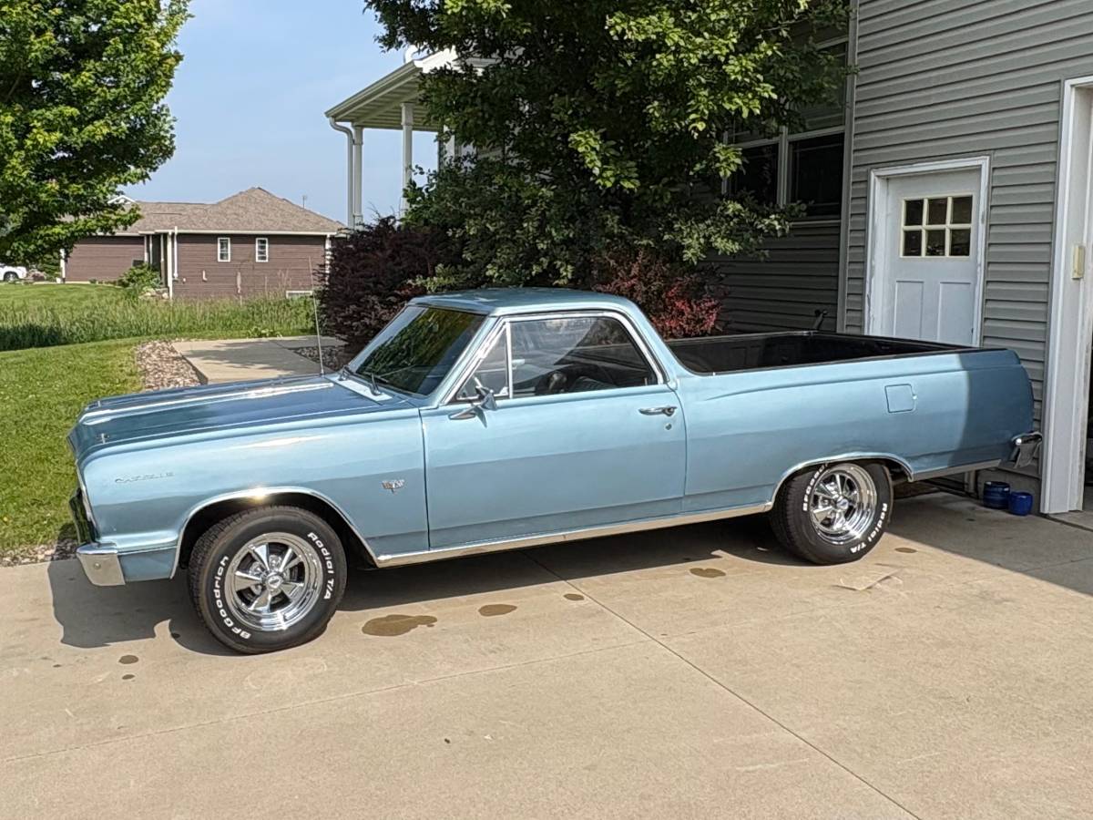 Chevrolet El camino  1964 blue