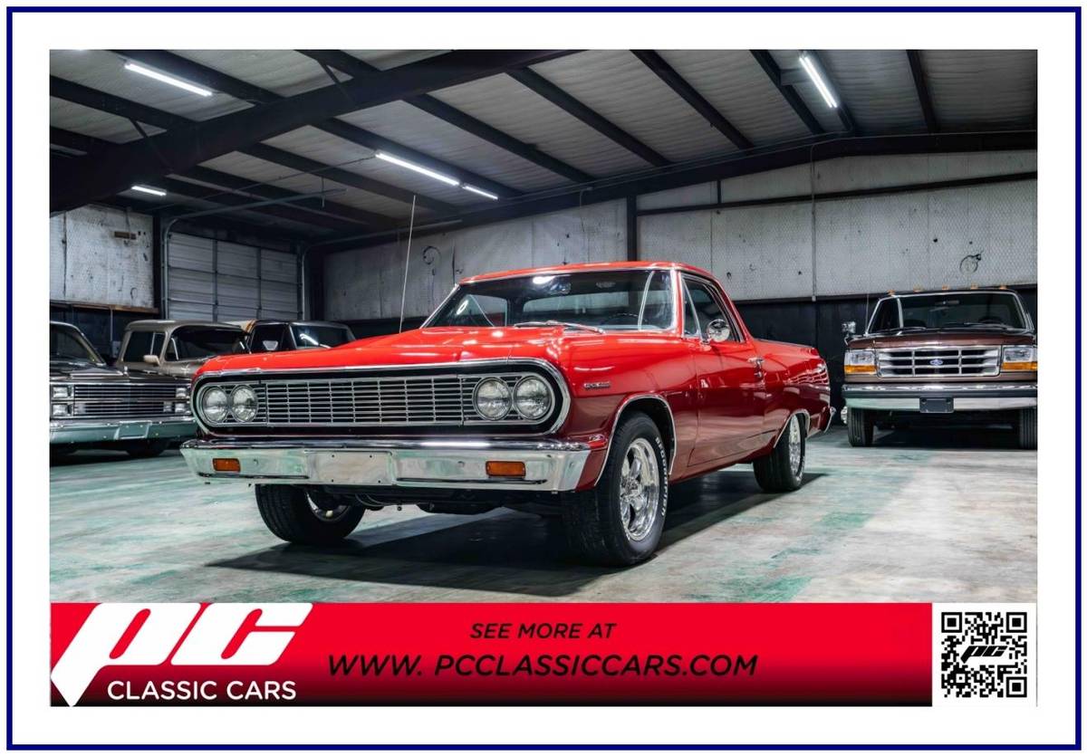 Chevrolet El camino  1964 red