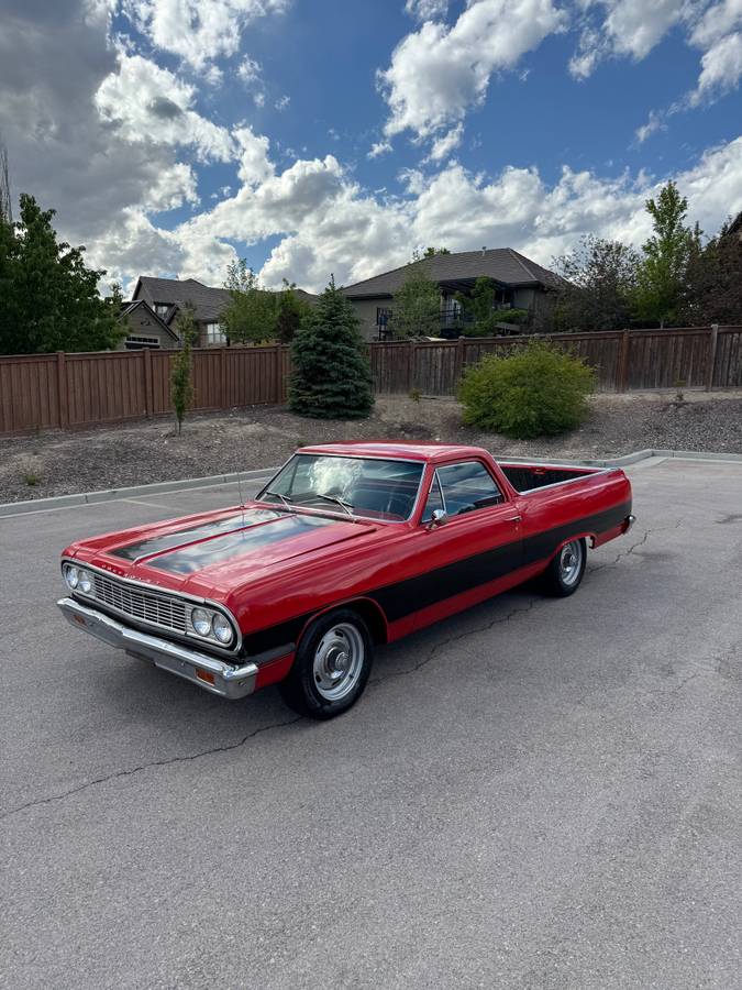 Chevrolet El camino  1964 red