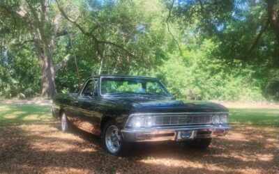 Chevrolet El camino  1966 black