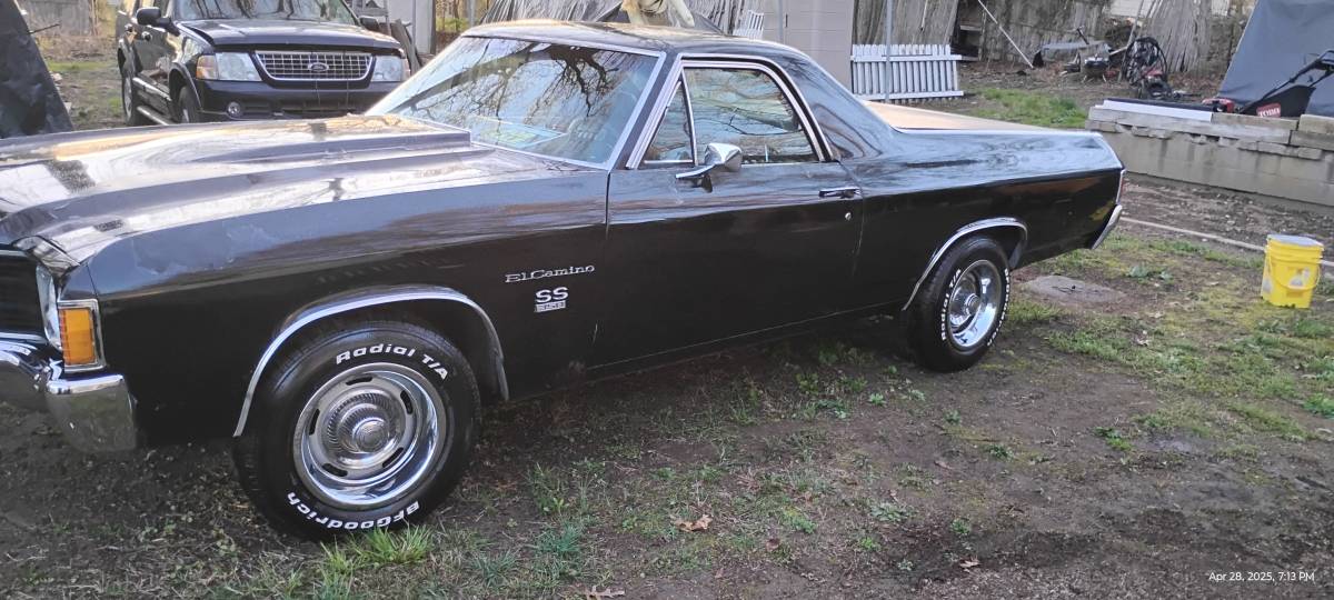 Chevrolet El camino  1972 black