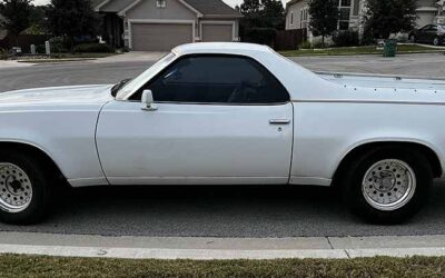 Chevrolet El camino  1974 white