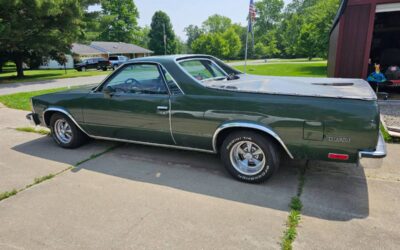 Chevrolet El camino  1980 green
