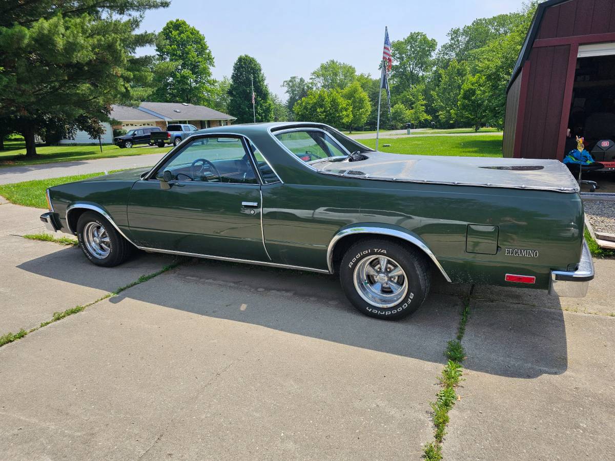 Chevrolet El camino  1980 green