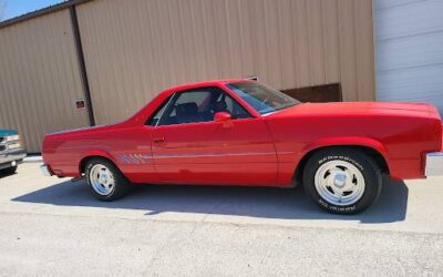 Chevrolet El camino  1981 red