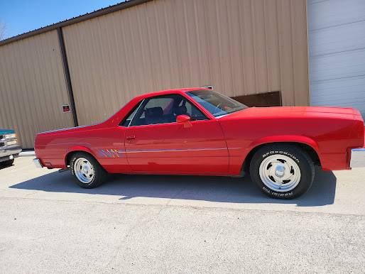 Chevrolet El camino  1981 red