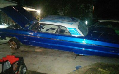 Chevrolet Impala  1964 blue