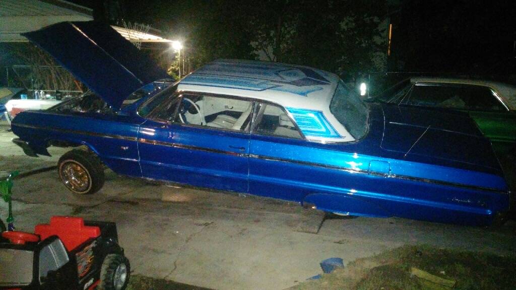 Chevrolet-Impala-1964-blue
