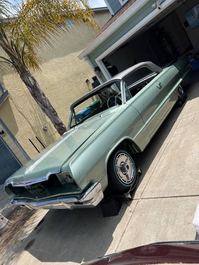Chevrolet Impala ss  1964 green