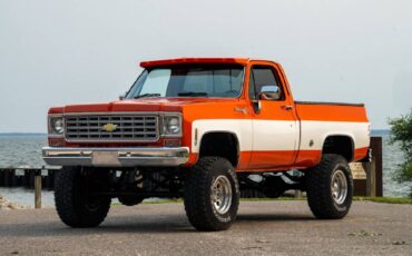 Chevrolet K10  1976 orange