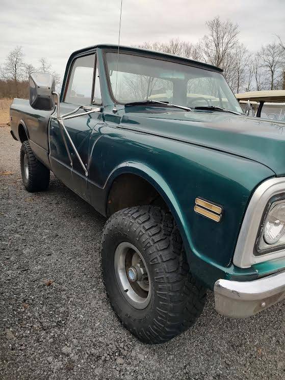 Chevrolet-K10-4x4-1972-green-3