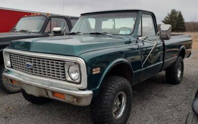Chevrolet K10 4x4  1972 green
