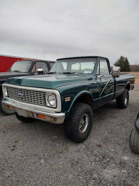 Chevrolet K10 4x4  1972 green