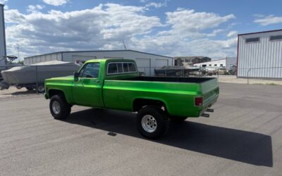 Chevrolet K10 4x4  1979 green