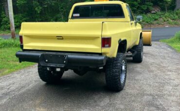 Chevrolet-K10-silverado-4x4-1990-yellow-4