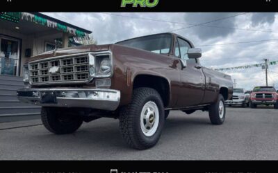 Chevrolet K2500  1977 brown