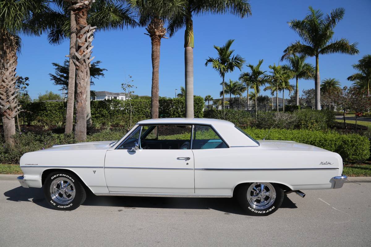 Chevrolet-Malibu-1964-white-1