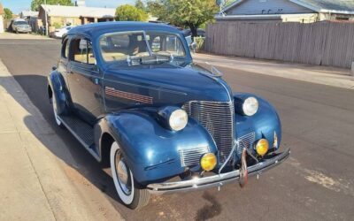 Chevrolet Master 85 coupe  1939 blue