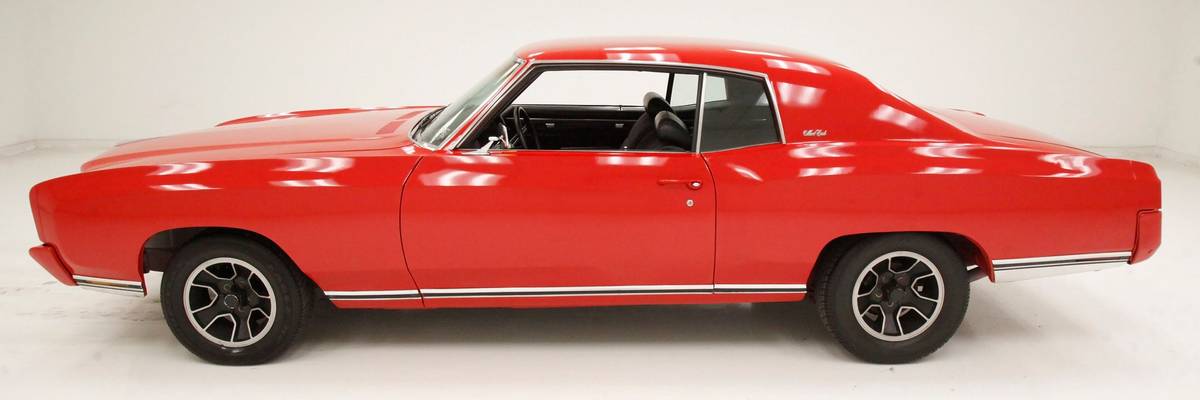 Chevrolet Monte carlo  1970 red