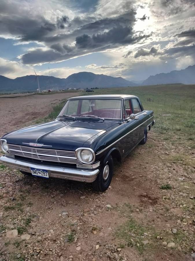 Chevrolet Nova  1962 black