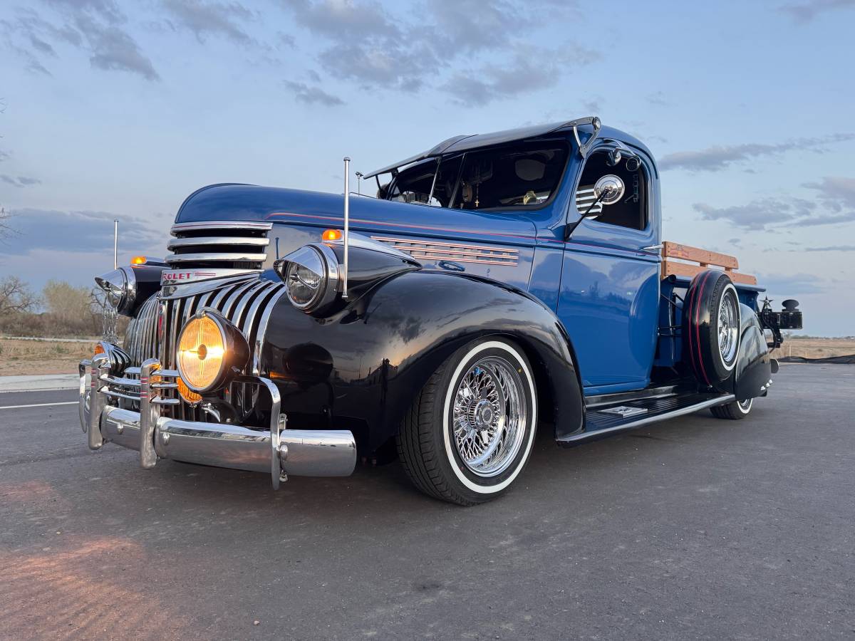 Chevrolet Pick up  1946 black