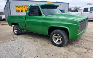 Chevrolet-Short-bed-1983-green-2