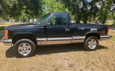 Chevrolet-Silverado-1500-4x4-1991-black-1