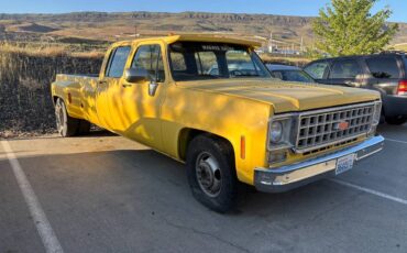 Chevrolet-Silverado-1976-yellow-2