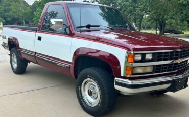 Chevrolet-Silverado-1989-red