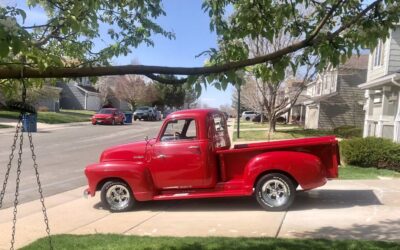 Chevrolet Truck  1949 red
