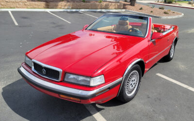 Chrysler TC By Maserati 1989 Convertible