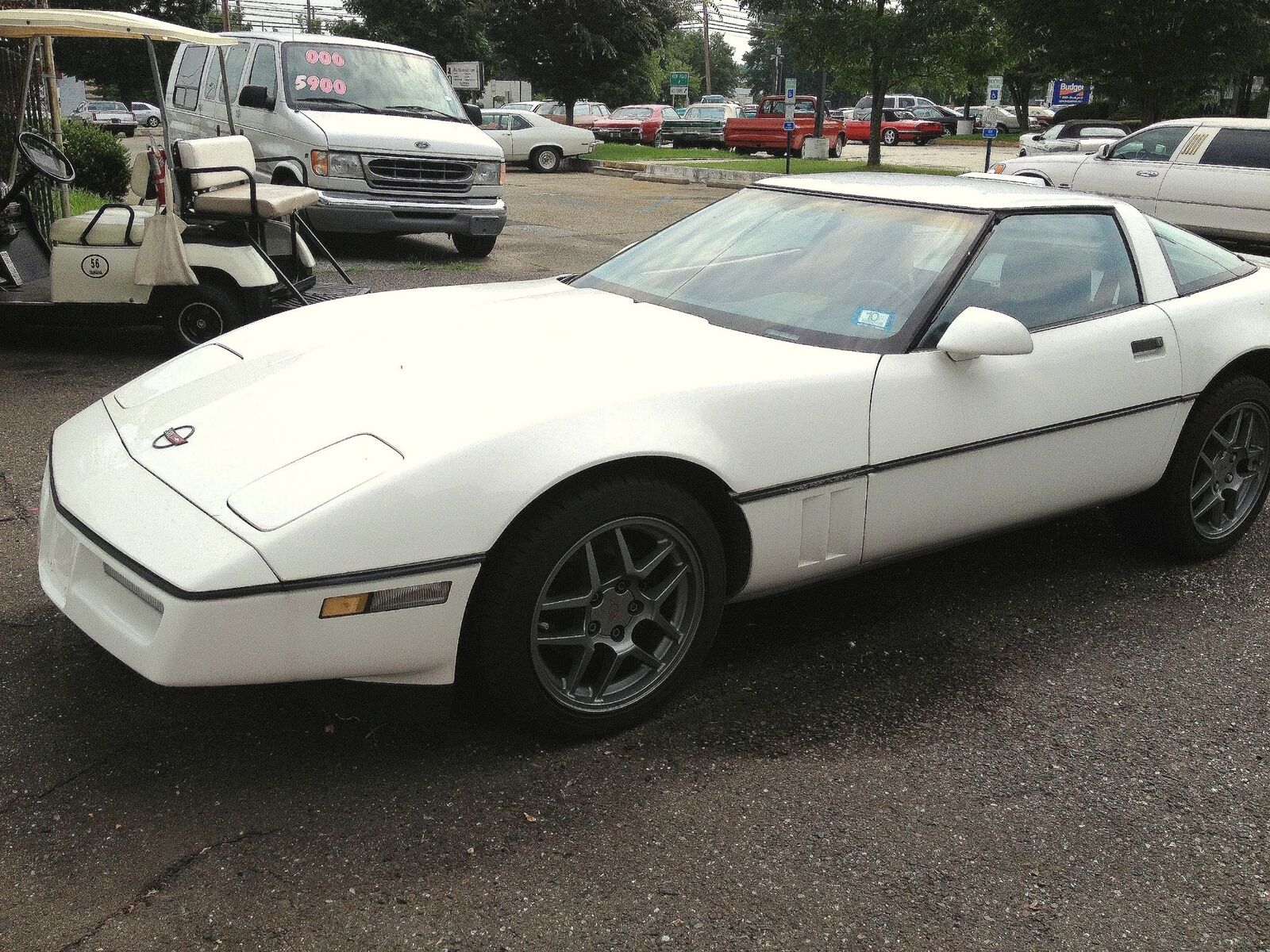 Corvette Coupe 1990 T-TOP Car