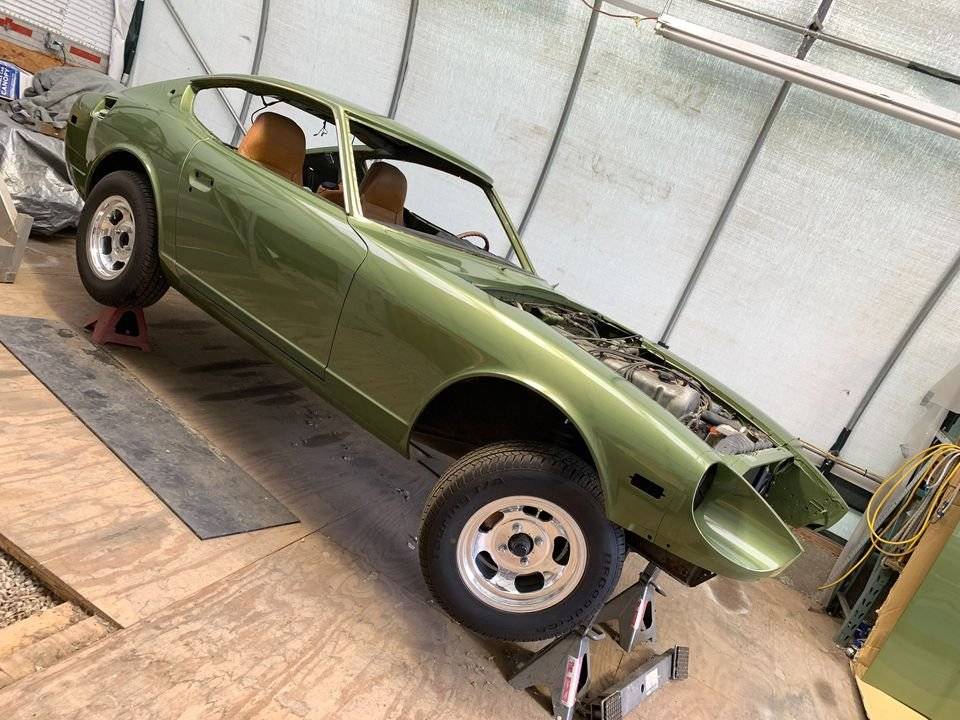 Datsun 240z  1972 green
