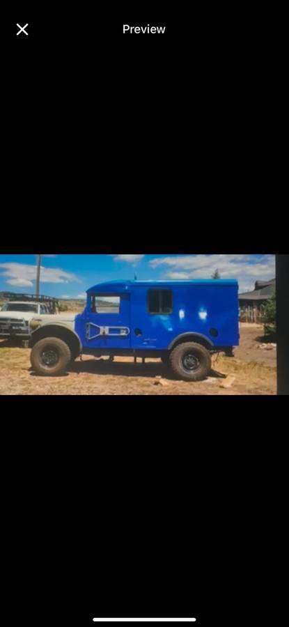 Dodge 3500  1964 blue