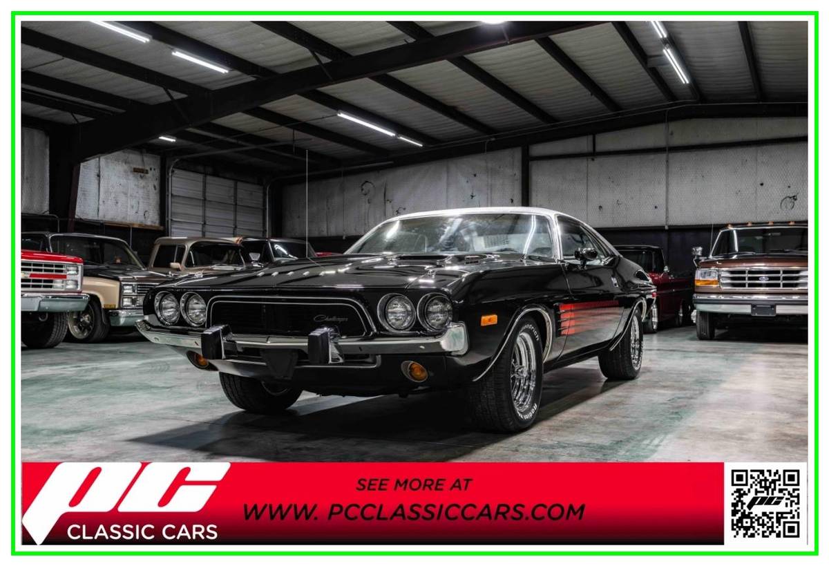 Dodge Challenger  1974 black