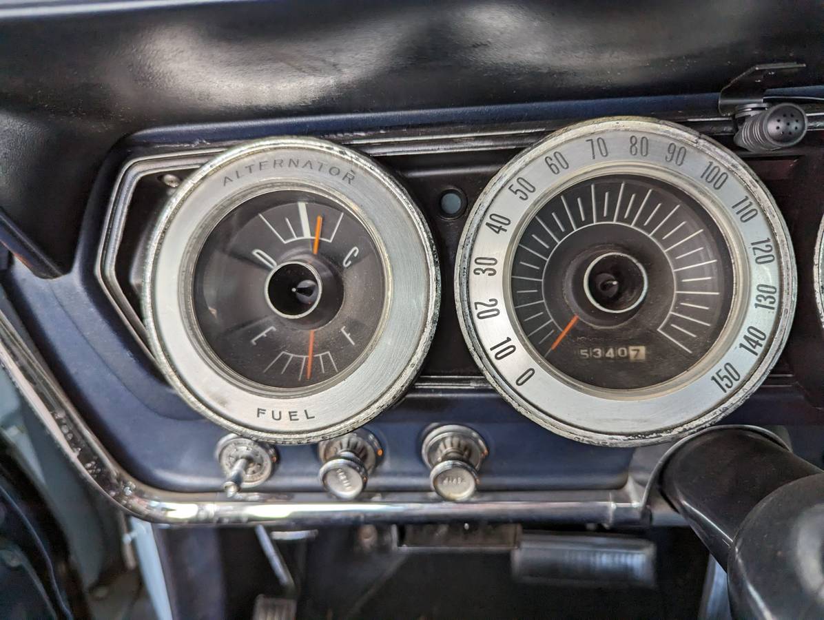 Dodge Charger  1966 blue