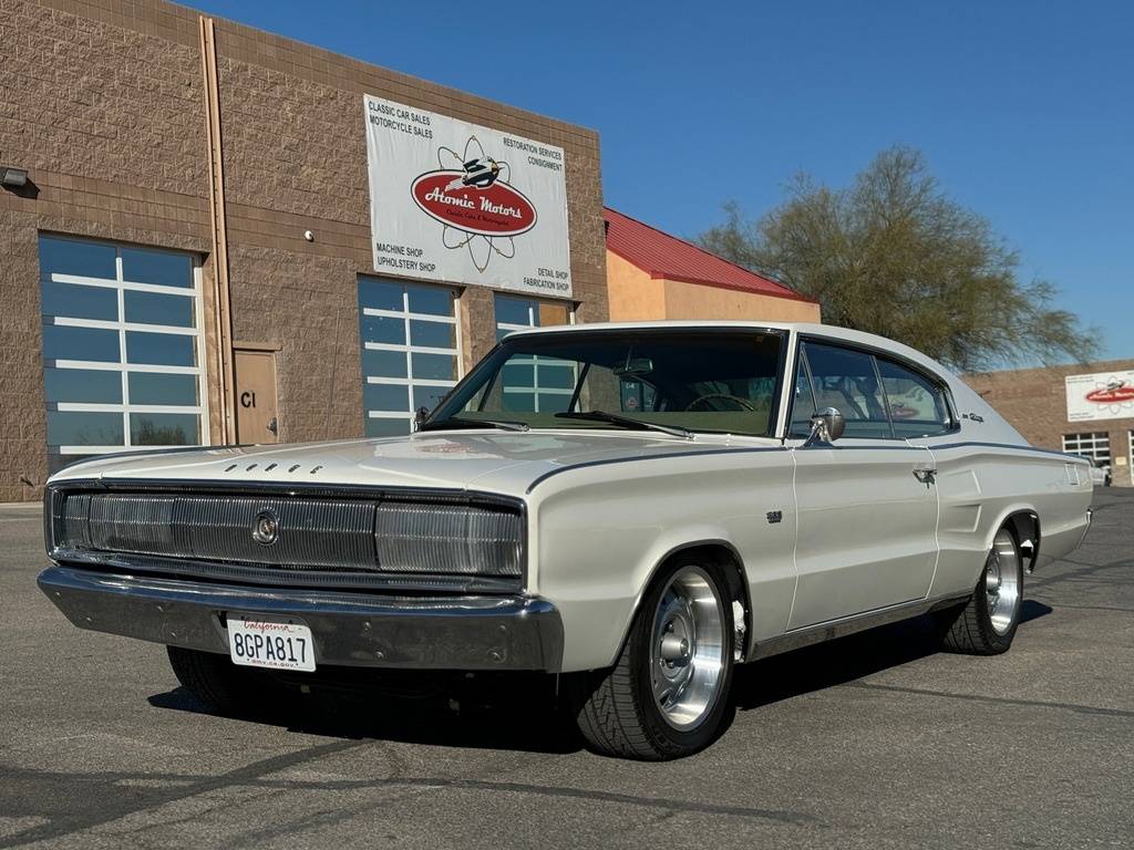 Dodge Charger  1966 white
