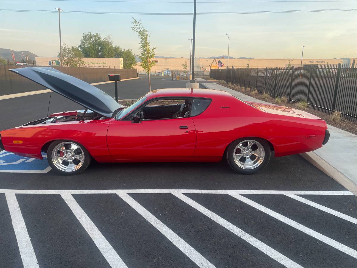 Dodge Charger  1972 red