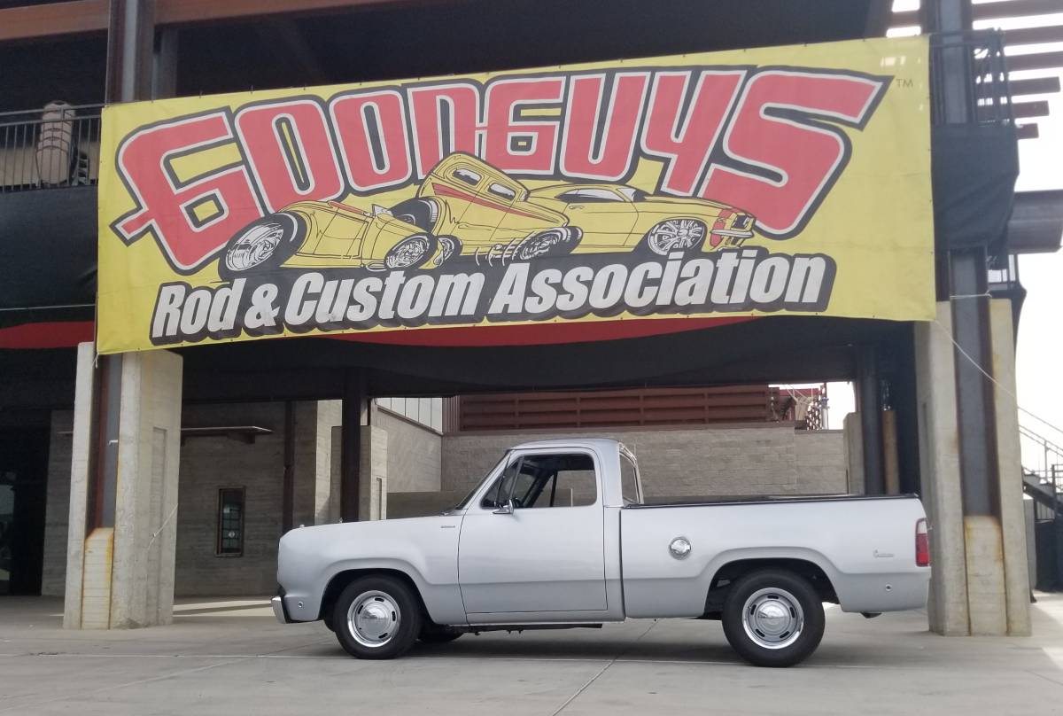 Dodge D100  1974 grey