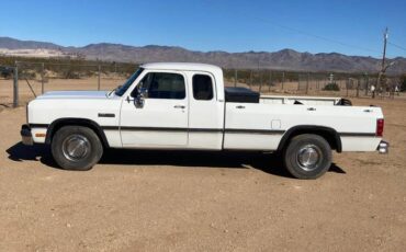 Dodge-D250-diesel-1993-white-1