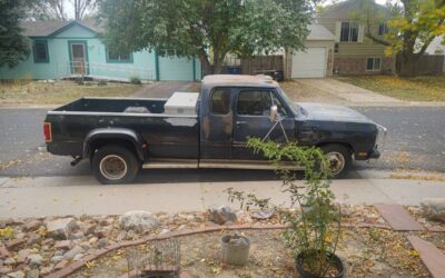 Dodge D350 diesel  1992 black