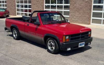 Dodge Dakota  1989 red