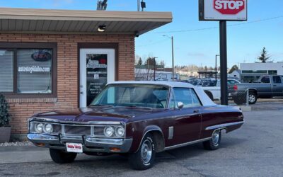 Dodge Polara 500 convertible  1968 purple