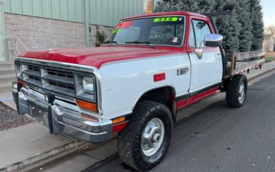 Dodge Ram 250 diesel  1990 red