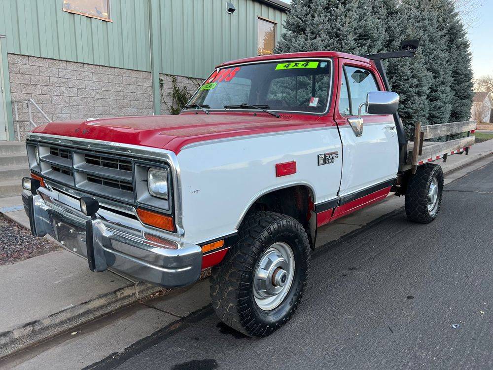 Dodge Ram 250 diesel  1990 red