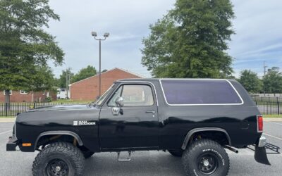 Dodge Ramcharger 1988