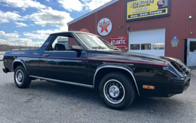 Dodge Rampage  1982 black