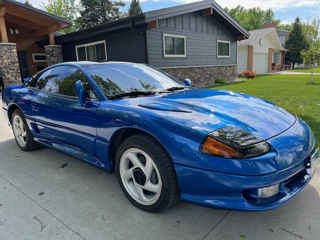 Dodge Stealth r/t twin turbo  1992 blue