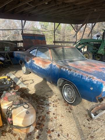 Dodge Super bee  1968 blue